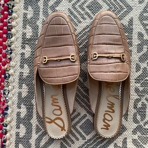 Sam Edelman loafer tan beige 8.5 like new